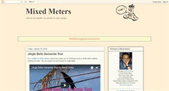 Desktop Screenshot of mixedmeters.com