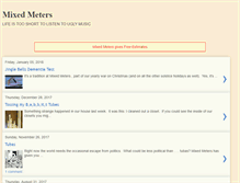 Tablet Screenshot of mixedmeters.com